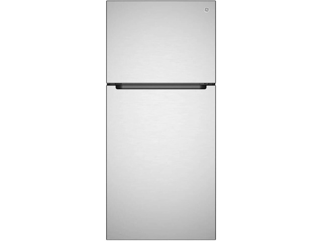 GE GPS21KYZFS 21 Cu. Ft. Stainless Garage Ready Top Freezer Refrigerator