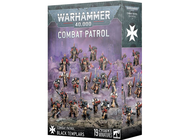 Games Workshop GW73553 Warhammer 40k: Combat Patrol: Black Templars