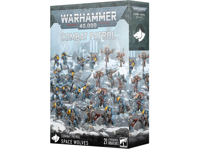 Games Workshop GW73532 Warhammer 40K: Combat Patrol: Space Wolves
