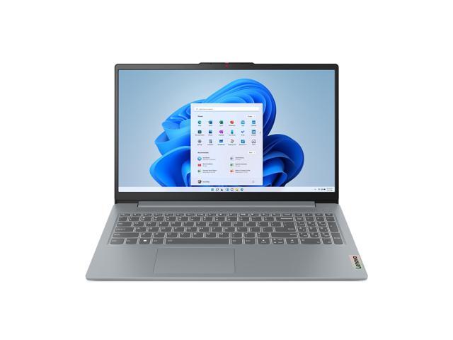 Lenovo IdeaPad Slim 3 15IAN8 Laptop, 15.6' FHD Display, Intel Core N100 Upto 3.4GHz, 4GB RAM, 128GB UFS SSD, Windows 11 Pro