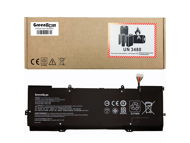 GREENTECH YB06XL 928372-856 BATTERY FOR HP SPECTRE X360 15-CH, X360 15T-CH, X360 15-CH000 11.55V 84WHR HSTNN-DB8H 926427-271 YB06084XL