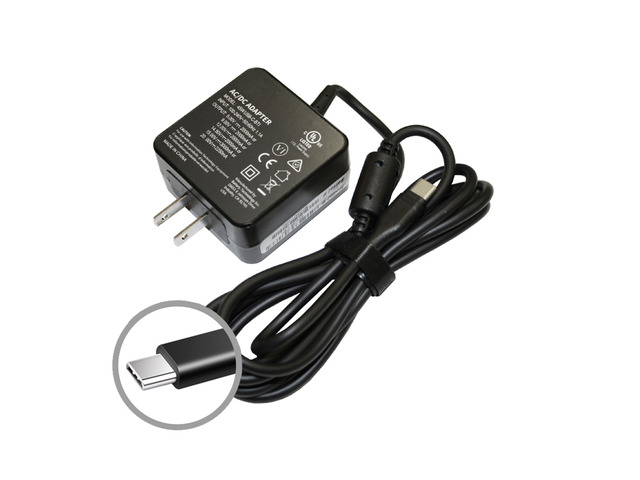 REPLACEMENT 1MZ01AA-ABA 45W USB-C ADAPTER FOR HP CHROMEBOOK 11A G6 Education Edition, 11A G8 Education Edition, 11MK G9 Education Edition, 14 G5,...