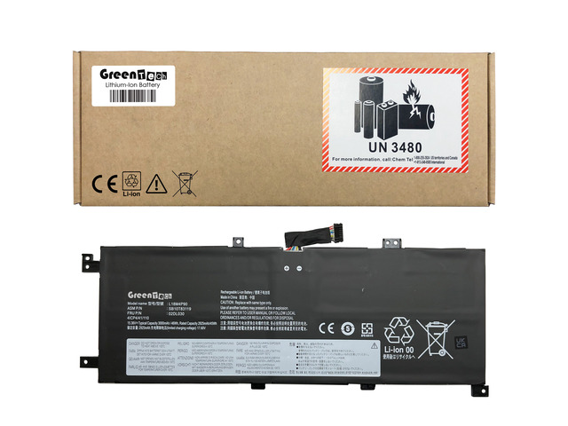GREENTECH L18M4P90 02DL030 BATTERY FOR LENOVO THINKPAD L13 YOGA 46WHR SB10T83119 L18C4P90 02DL031 L18M4P90 5B10W13933 SB10T83176 SB10T83177