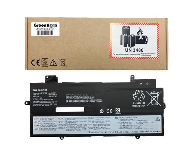 GREENTECH L20C4P71 5B10W13973 BATTERY FOR LENOVO THINKPAD X1 CARBON GEN 9 10 57WHR SB10T83217 L20D4P71 5B10W13975