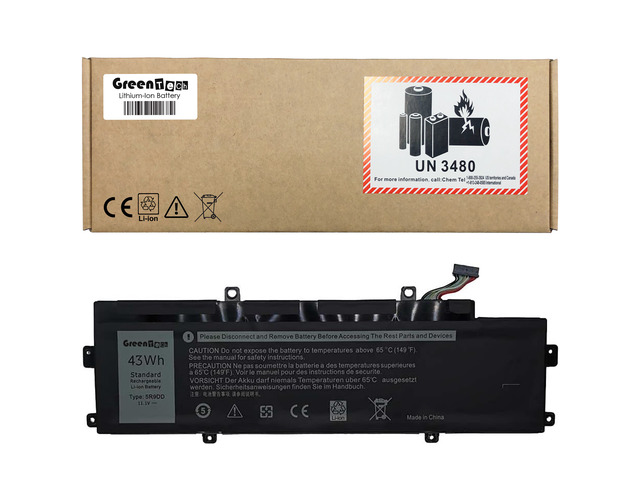 GREENTECH 5R9DD BATTERY FOR DELL CHROMEBOOK 11 3120 P22T 11.1V 43WHR KTCCN 0KTCCN XKPD0