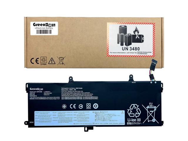 GREENTECH L18M3P71 BATTERY FOR LENOVO THINKPAD T590 P53S T15 P15S 11.52V 57WH 02DL012 5B10W51823 SB10K97649 5B10W51823 L20D3P71 L18L3P71