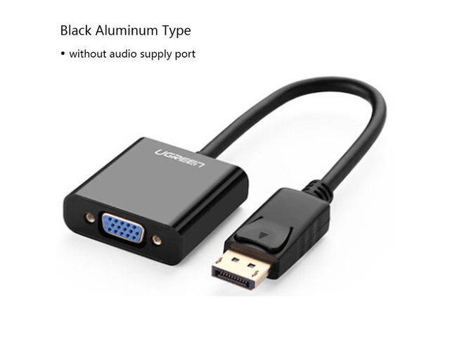 1080P DisplayPort DP to VGA Male to Female Adapter Cable Converter Display port For Projector TV Player Macbook Air