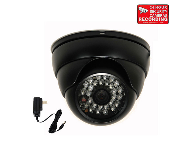 VideoSecu 700TVL IR Outdoor Indoor Security Camera Built-in 1/3' SONY Effio CCD Weatherproof Day Night Vision 3.6mm Wide View Angle for DVR Home...