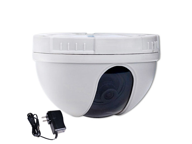 VideoSecu CCTV Indoor CCD Dome Security Camera 420TVL 3.6mm Wide Angle Lens with Power Supply for Home DVR Surveillance System AE3