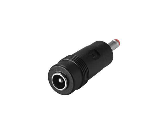 DC Power Connector 5.5mm x 2.1mm Female to 3.5mm x 1.35mm Male Coupler Adapter Converter 5Pcs