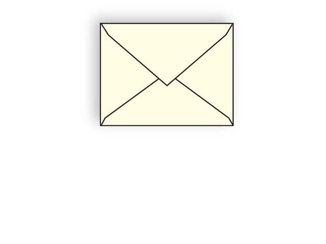 #6 Baronial Envelopes, 4-3/4' x 6-1/2', 28#, Recycled, Creme, Diagonal Seam, Pointed Flaps Down (Box of 250)