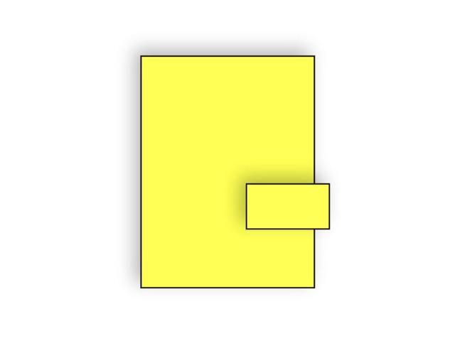 Business Card Stock, 8-1/2' x 11', 65#, Brightly Colored Lemon, Acid Free (Box of 250)