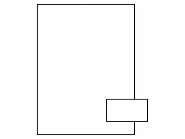 Card Stock, 8-1/2' x 11', 80#, Bright White (96% Brightness), Acid Free, Smooth Imaging Finish (Box of 250)