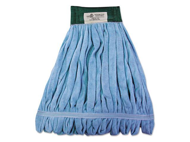 Boardwalk Microfiber Looped-End Wet Mop Heads Medium Blue 12/Carton 12/Carton MWTMBCT