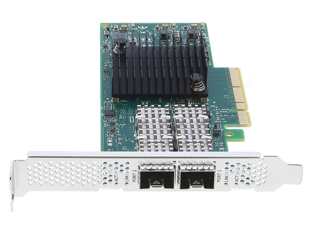 HPE 640SFP28 - Network adapter - PCIe 3.0 x8 / PCIe 3.0 x4 low profile - 25 Gigabit Ethernet x 2 - for Apollo 20 2U, 420