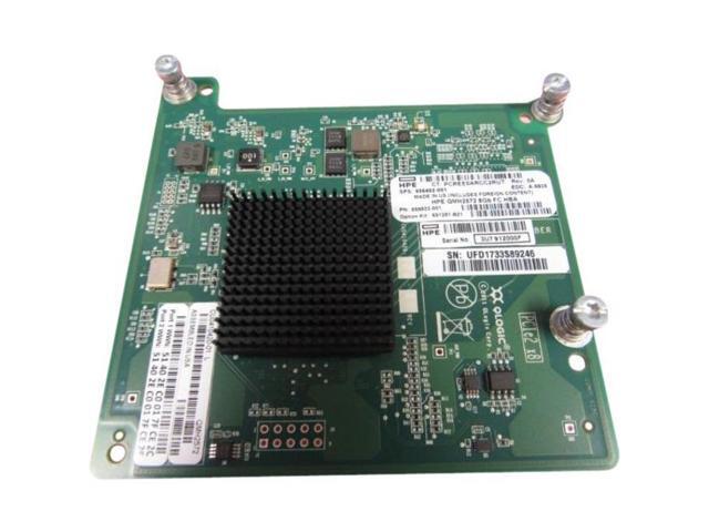 HP 656452-001 Qmh2572 8Gb Fiber Channel Mezzanine Host Bus Adapter