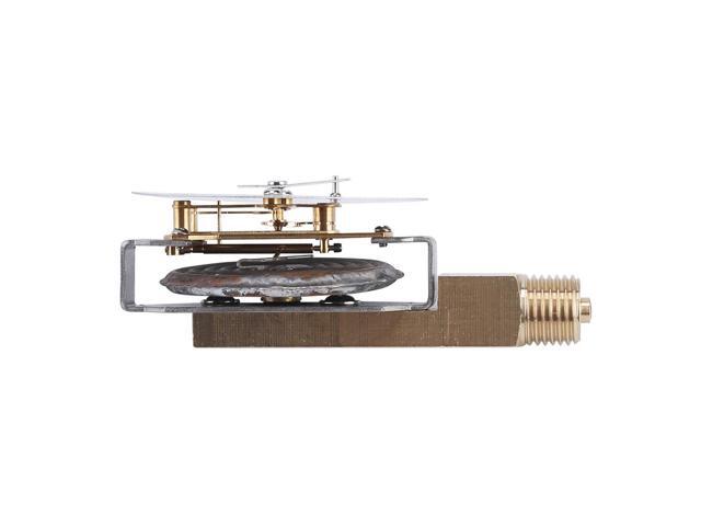 ELECALL YE-60 Air Diaphragm Pressure Gauge 0~6KPA Phosphor Bronze Film Box Pressure Gauge Positive Pressure Meter
