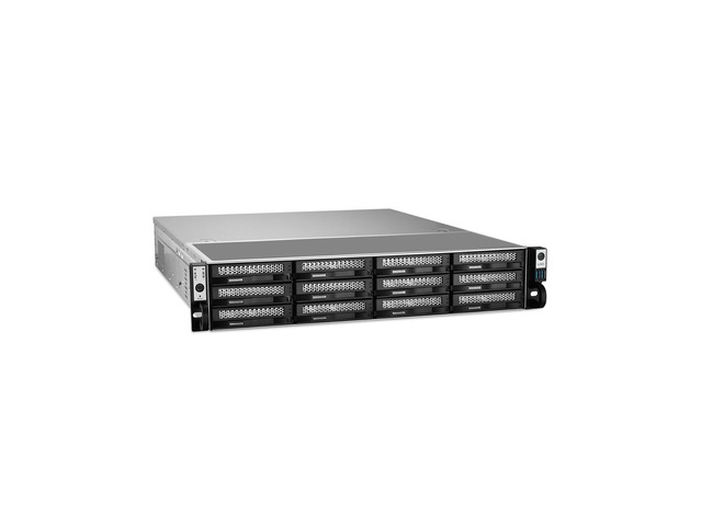 TERRAMASTER U12-500 Plus NAS Storage - 12Bay Core i7 1255U 10-Cores 12-Threads CPU, 16GB DDR5 RAM, Dual 10GbE Ports, 2U Rack Mount Network Attached...