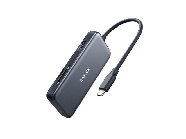 Anker USB C Hub Adapter, 5-in-1 USB C Adapter, with 4K USB C to HDMI , SD and microSD Card Reader, 2 USB 3.0 Ports, for MacBook Pro 2019/2018/2017,.
