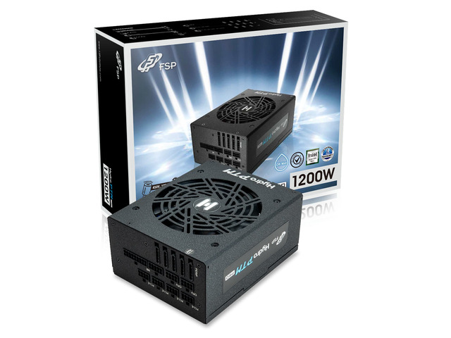 FSP Hydro PTM Pro 1200W 80 Plus Platinum Full Modular ATX 12V v2.5 Active PFC Power Supply 10 Year Warranty (HPT2-1200M)
