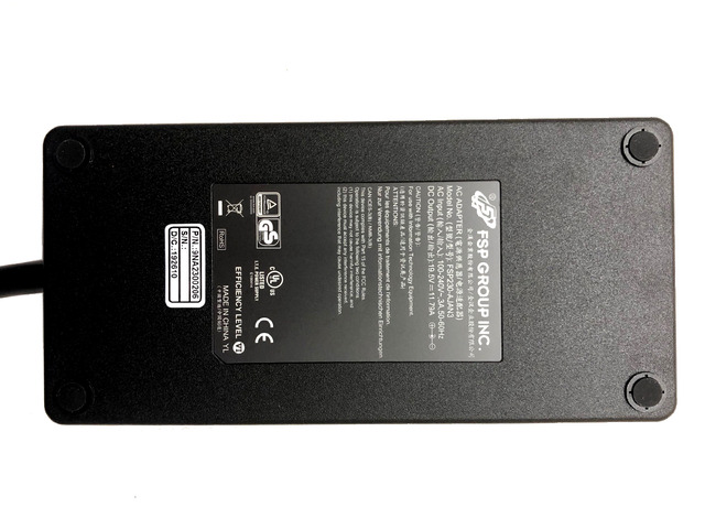 FSP 230W AC Power Adapter Slim Brick for Intel NUC Kit NUC8i7 NUC9i9 NUC9i7 NUC9i5 NUC9i3 Barebone Mini ITX PC (FSP230-AJAN3)