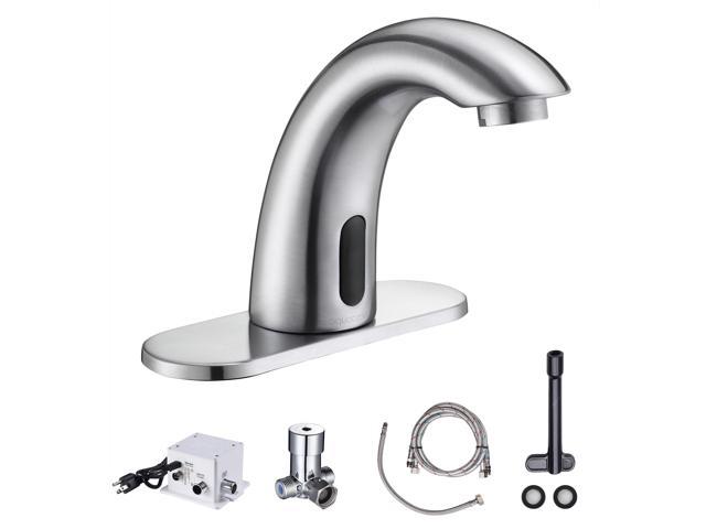 Photos - Tap YescomUSA Aquaterior Touchless Faucet Automatic Sensor Cold Hot Water Hands Free Bat 