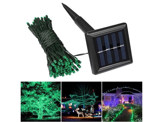 Photos - LED Strip YescomUSA Solar String Lights 36 FT Waterproof Green Solar Xmas Lights Outdoor Tree 