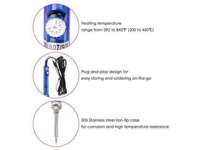 Electric Lead-Free Welding Iron Gun Soldering Station Adjustable Temperature
