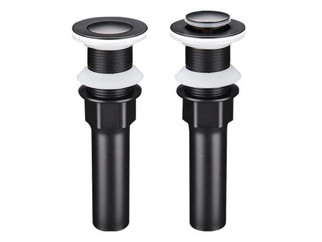 Aquaterior 26' Black Rectangle Bathroom Vessel Sink Above Counter Porcelain Ceramic Vanity Sink Basin w/ Drain