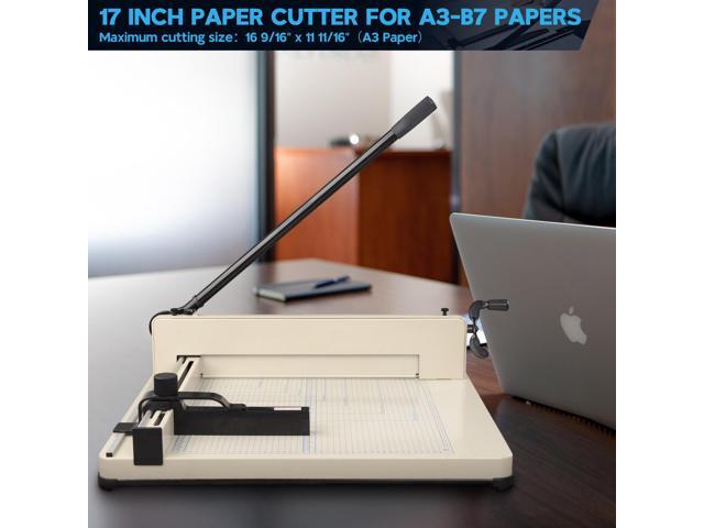 17 Blade A3 Large Paper Cutter Guillotine 400 Sheets Cutting Craft Trimmer