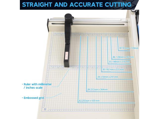 17 Blade A3 Large Paper Cutter Guillotine 400 Sheets Cutting Craft Trimmer