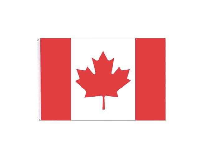 Yescom 4x6 Ft Canada Flag Polyester Vivid Color Fade Resistance Outdoor Club 2 Pack