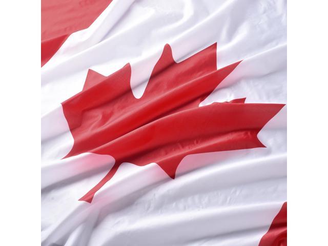 Yescom 4x6 Ft Canada Flag Polyester Vivid Color Fade Resistance Outdoor Club 4 Pack
