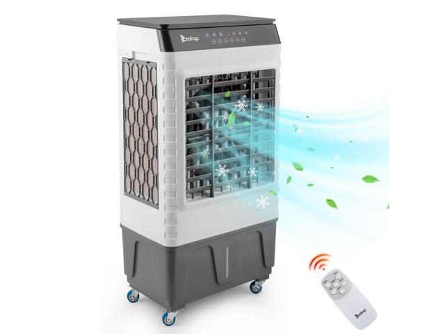 Yescom 2940 CFM Evaporative Air Cooler 150W 3 in 1 Portable Swamp Cooler with Humidifier,50L Top Water Tank,3 Modes & 12H Timer,120° Oscillation. photo