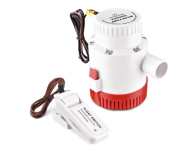 3500GPH 12V Electric Marine Submersible Bilge Sump Water Pump for Boat Yacht photo