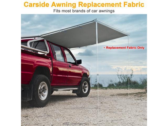 Yescom Car Side Awning replacement 4.5x6 Ft Rooftop Tent UV50+(Only Awning Replacement Fabric Grey