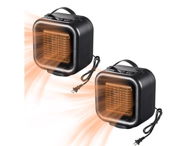 Photos - Other Heaters YescomUSA Yescom 4 Pack 1000W Mini PTC Oscillating Ceramic Heater Fan Warm Cool Over 