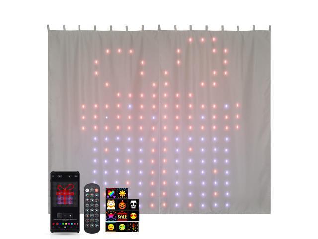 Photos - LED Strip YescomUSA Yescom Curtain Light 400 LED Fairy String Light APP & Remote Control Xmas 
