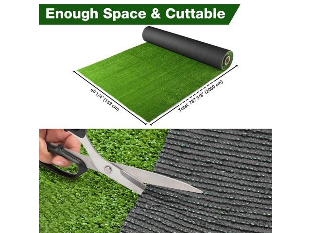 Yescom 65x5 Ft Artificial Grass Mat Fake Lawn Pet Turf Synthetic Garden Outdoor