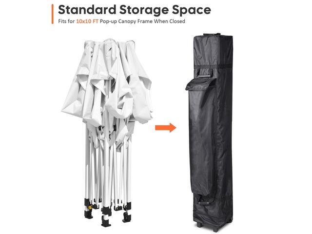 Universal Canopy Carry Bag Wheeled Pop Up Shelter Storage Case 10x10ft Canopy