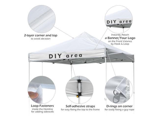 InstaHibit 9.6x9.6Ft Replacement Pop up Canopy Top Sun Shade UV30+ Outdoor