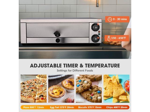WeChef Countertop Pizza Oven Electric Pizza Maker 1700W for 16' Pizza Commercial