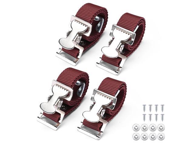 Yescom 4 pcs Drywall Stilt Straps Adjustable Foot Band Strap Replacement Kit Part Repair Accessories