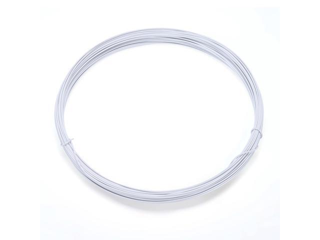 Yescom 12 Gauge Plastic Coated Craft Wire 100 Ft Garden Twist Tie for Halloween Decor