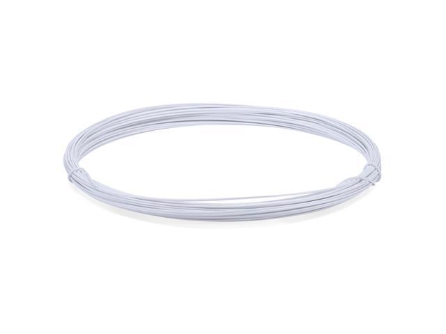 Yescom 12 Gauge Plastic Coated Craft Wire 100 Ft Garden Twist Tie for Halloween Decor