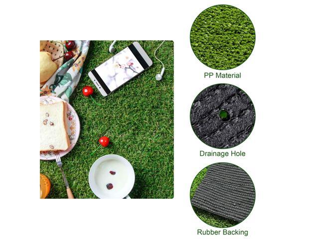 Yescom 6pcs 65x5 Ft Artificial Turf Grass Rug Gym Turf Indoor Outdoor Event Balcony Deck Patio