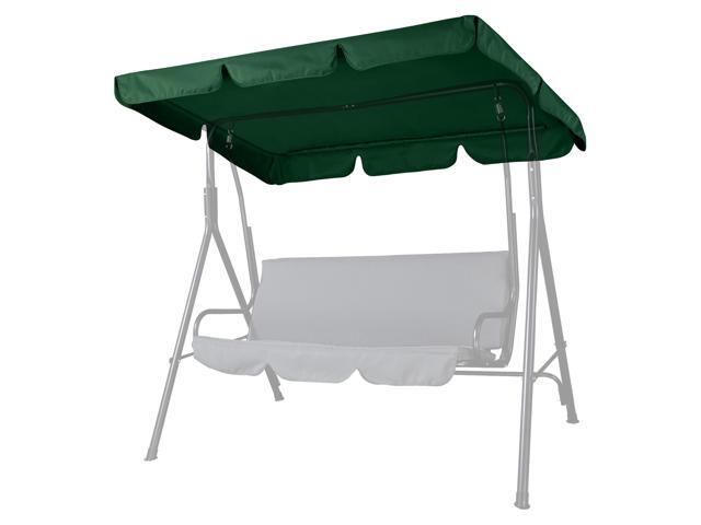 76'x44' Outdoor Swing Cover Replacement Canopy UV30+ 180gsm Top Patio Yard Garden Seat