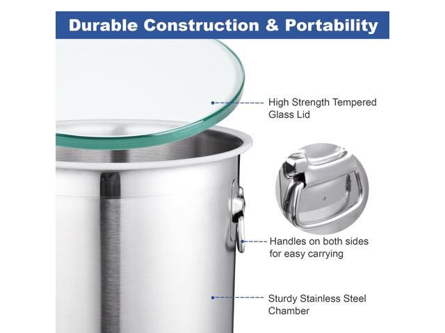 5 Gallon Stainless Steel Vacuum Chamber kit to Degass Urethanes Silicones Epoxies