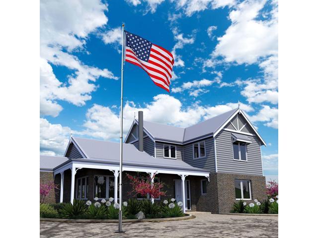 Yescom Flagpole Base Dock Deck Mount Windsock Base Umbrella Stand Outdoor Backyard