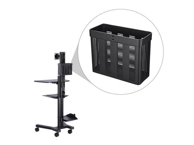 Yescom Storage Basket Organizer for PC Mobile Cart Medical Trolley Cart Utility Cart